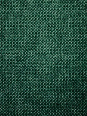 Detailed close-up of green textured textile fabric, showcasing its pattern.